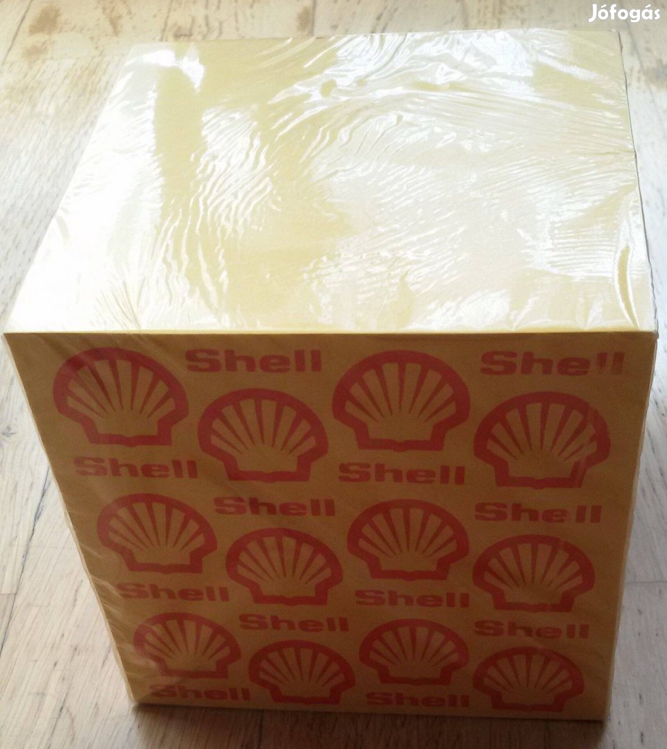 Shell retro 1000 lapos ragasztott tépőtömb / jegyzettömb