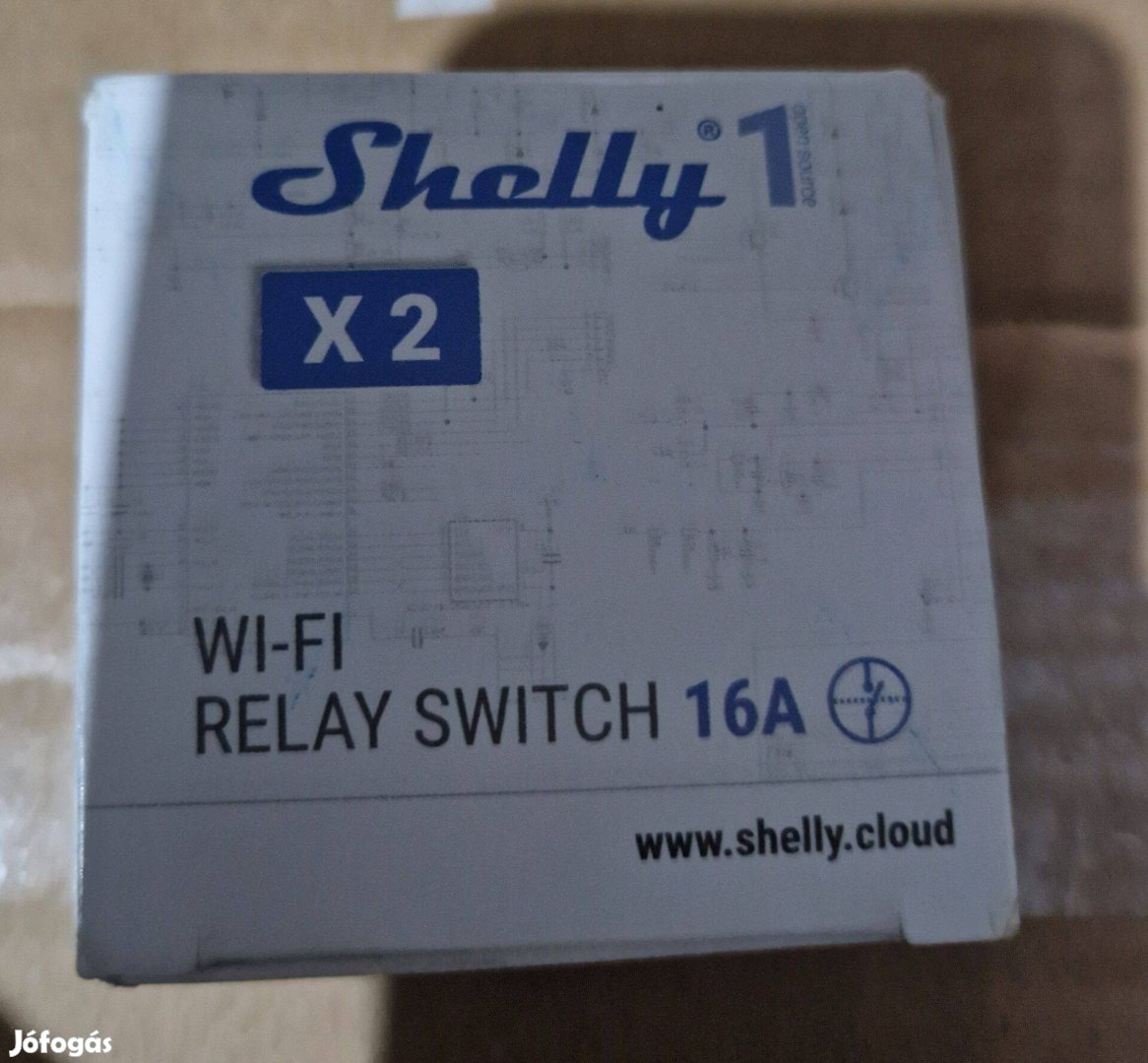 Shelly 1 Wi-Fi Switch Actuator 16A 2db