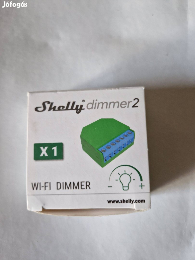 Shelly Dimmer 2 Fényerőszabályzós, WIFI-S Okos Lámpavezérlés új