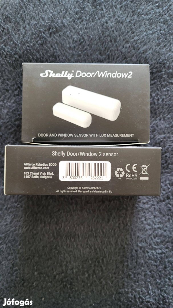 Shelly Door Window 2 WI-FI-S Nyitásérzékelő (ALL-KIE-DWS2