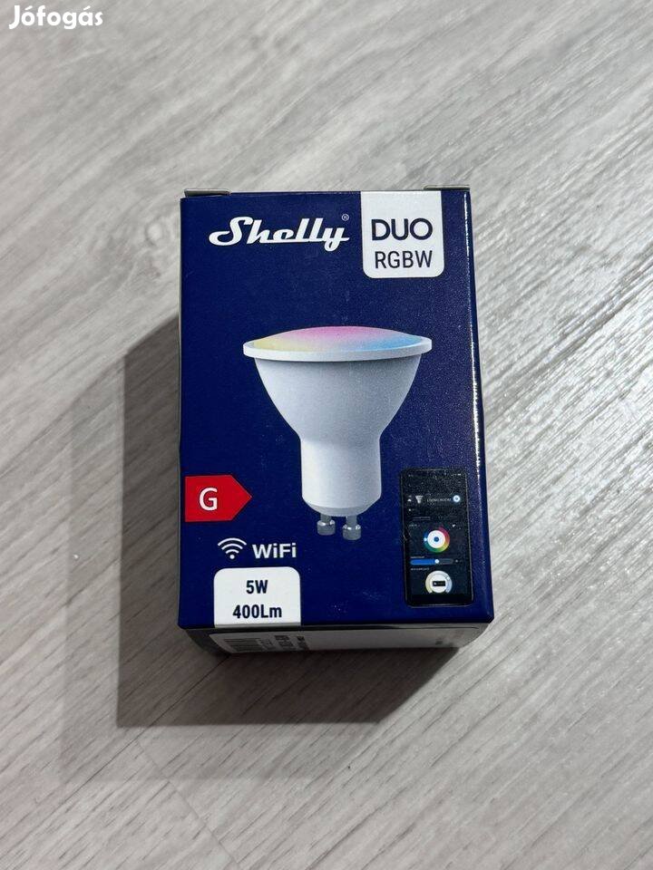 Shelly Duo Rgbw (GU10) WiFi-s, színhőmérséklet és fényerőszabályozható