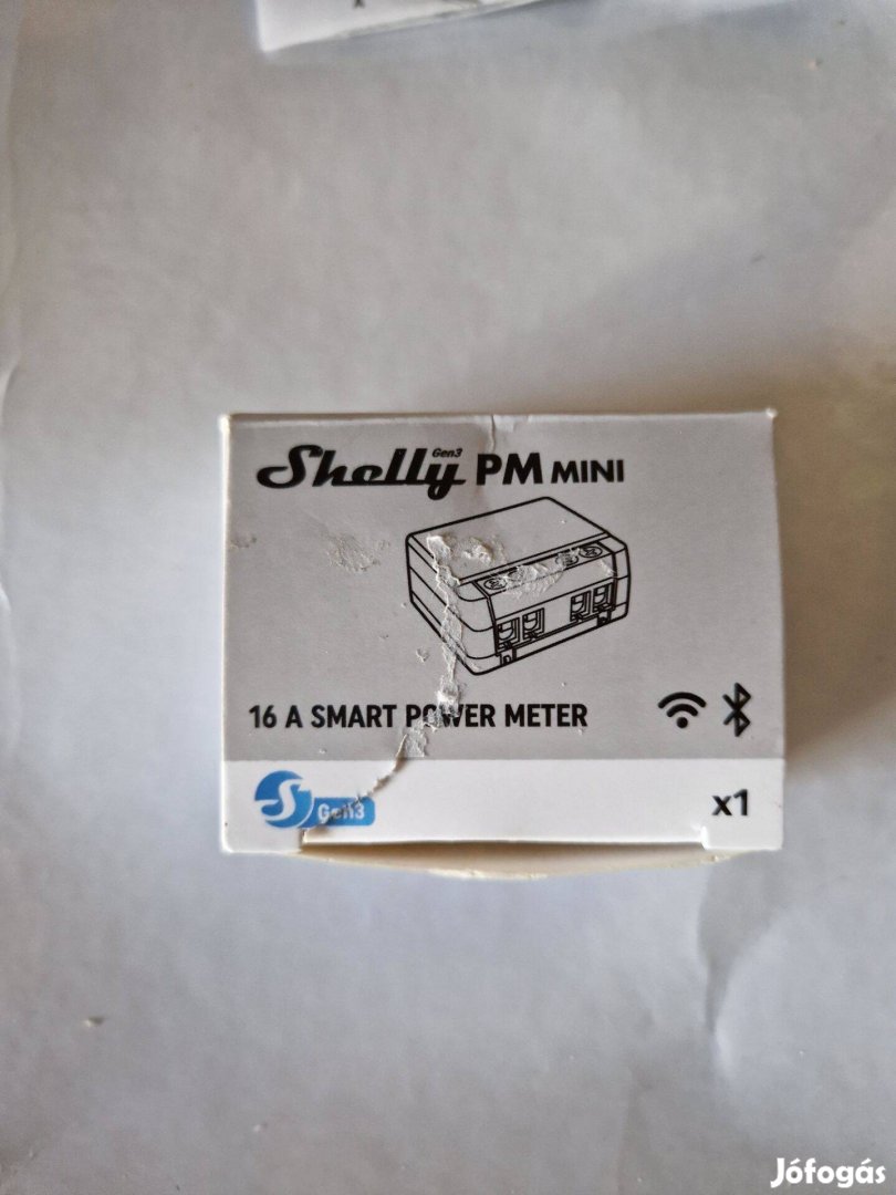 Shelly PM Mini Gen3 Okos relé új