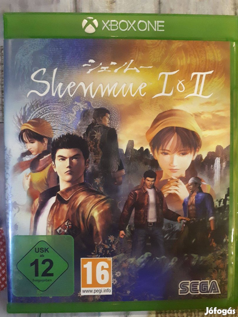 Shenmue I & II xbox one-series x játék,eladó-csere"