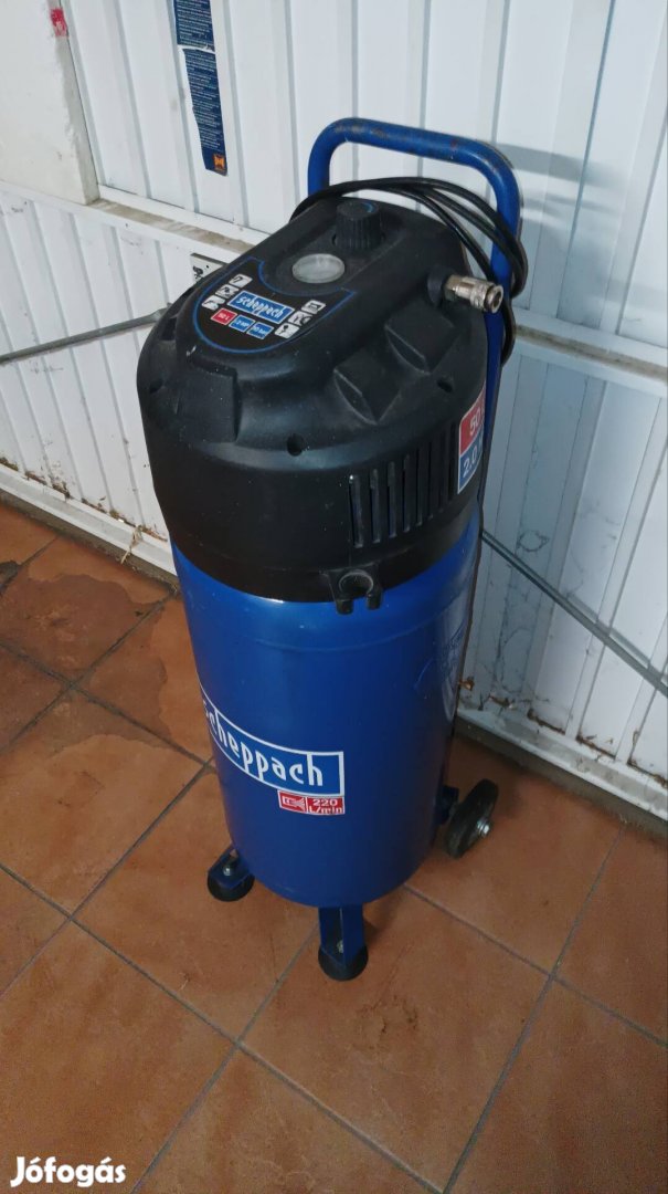 Sheppach 50L-es álló kompresszor