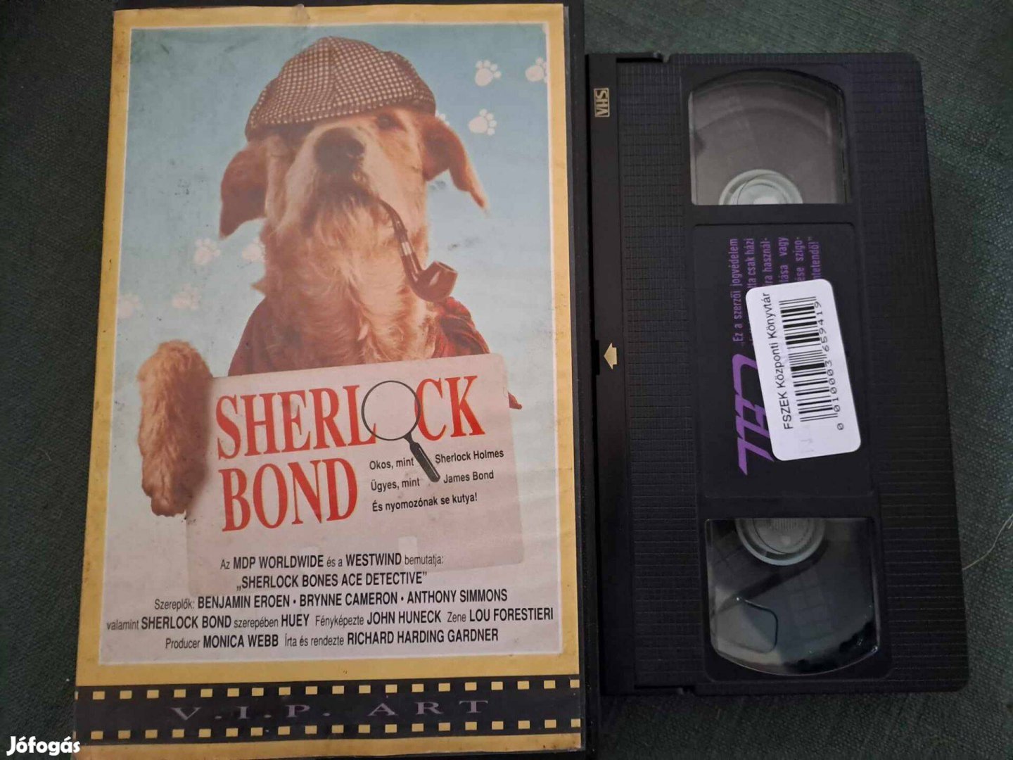 Sherlock Bond VHS - Nagy tokos