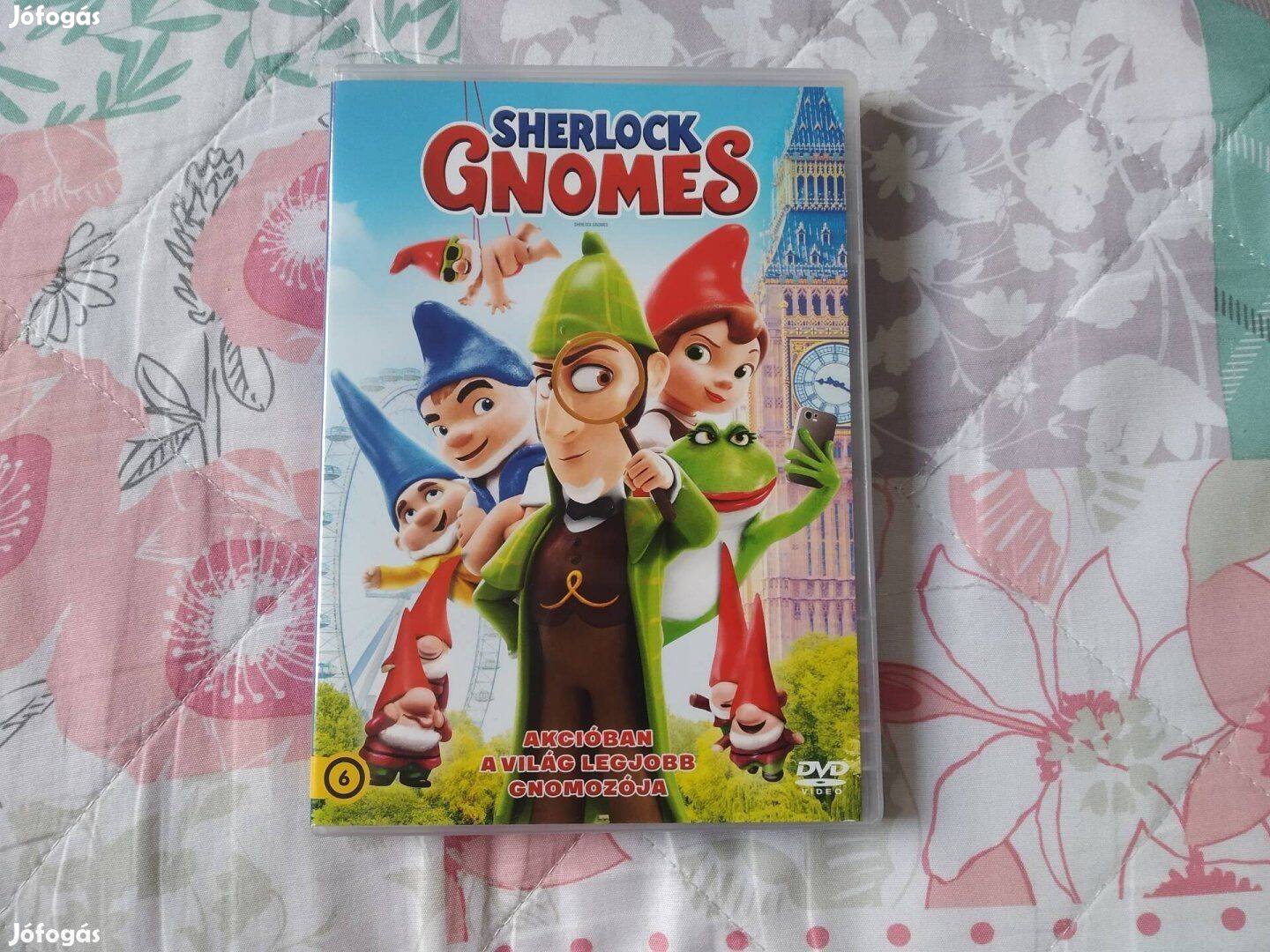 Sherlock Gnomes animációs DVD