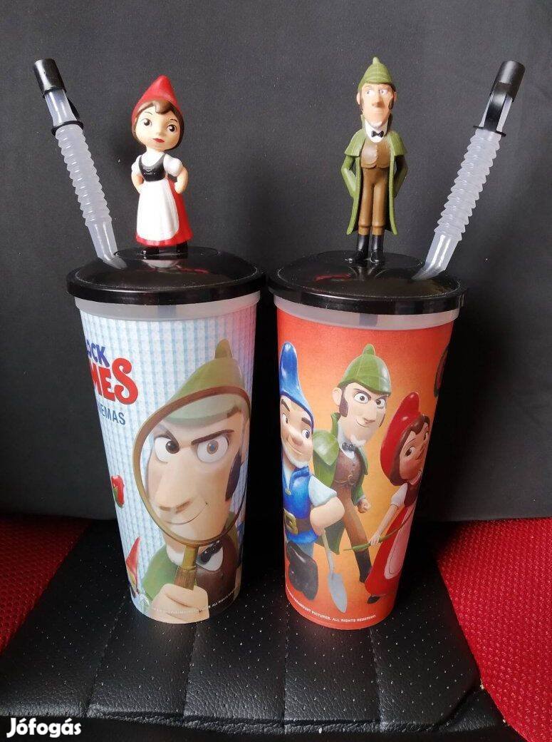 Sherlock Gnomes mozis poharak DVD