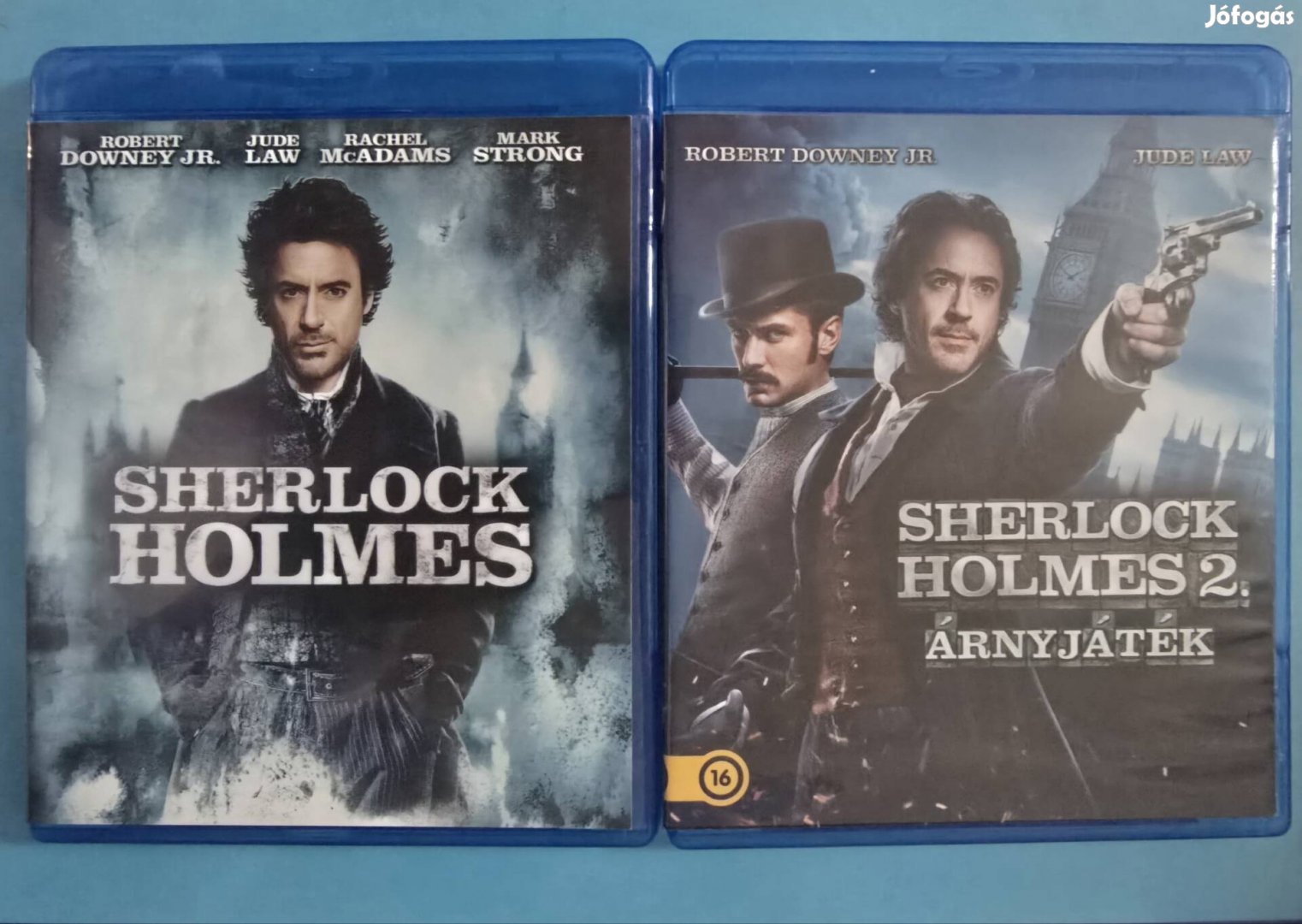 Sherlock Holmes 1,2rész blu-ray