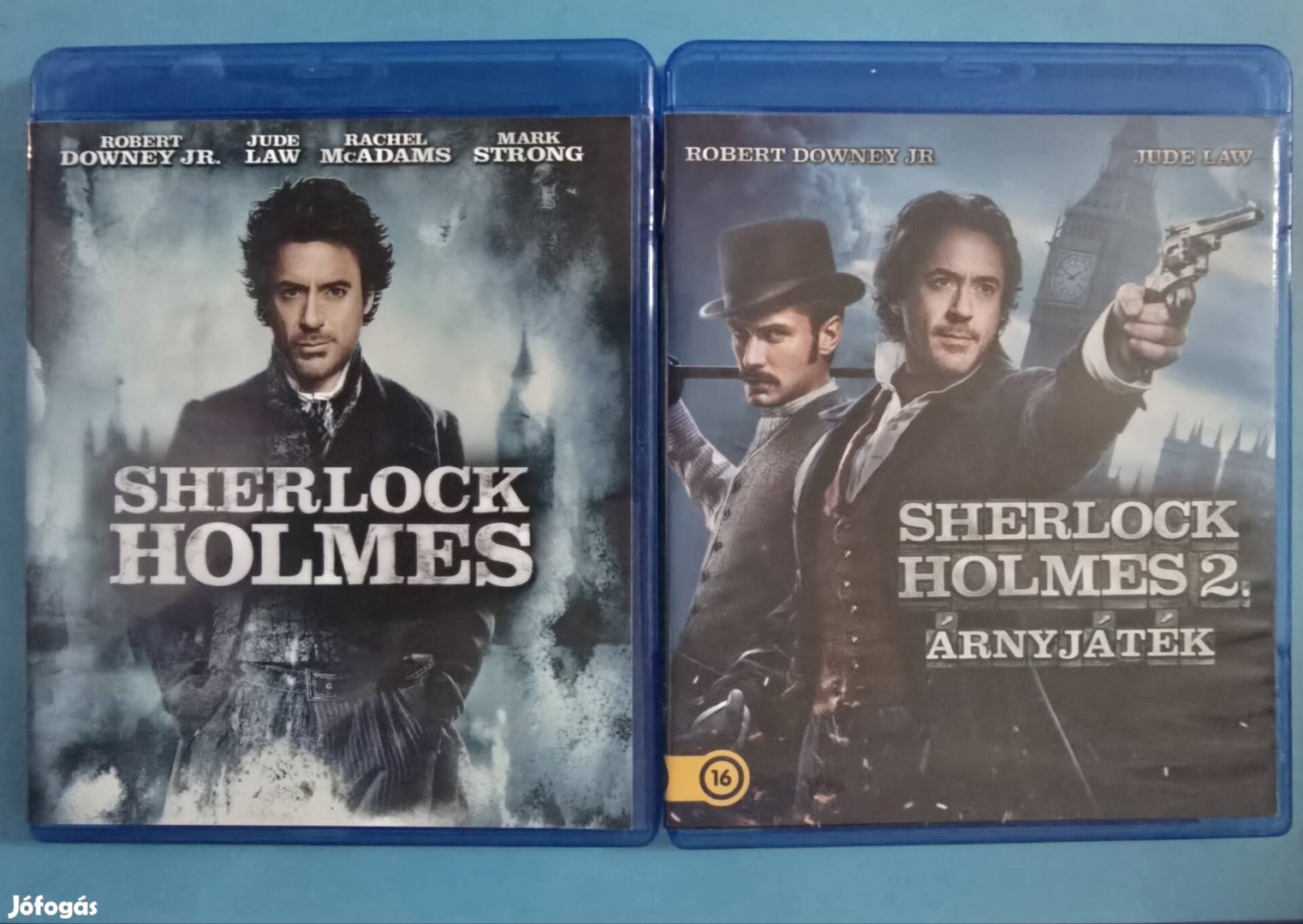 Sherlock Holmes 1,2rész blu-ray