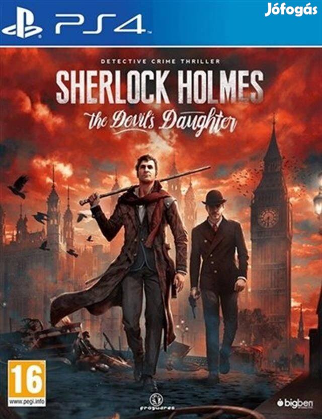 Sherlock Holmes The Devil's Daughter PS4 játék