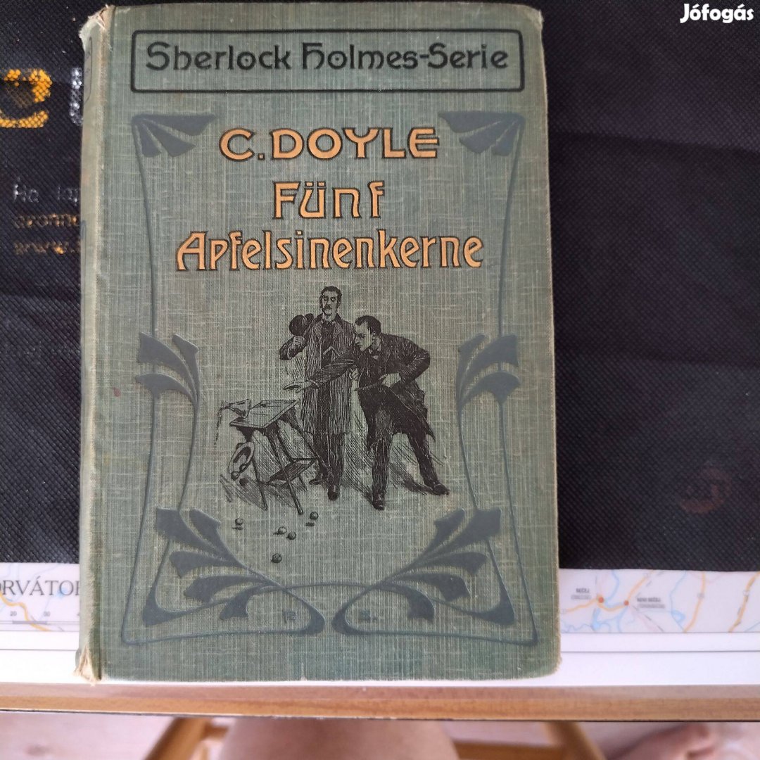 Sherlock Holmes - Fünf Apfelsinenkerne német nyelvű regény