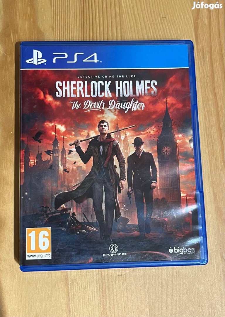 Sherlock Holmes - The Devils Daughter ps4 játék