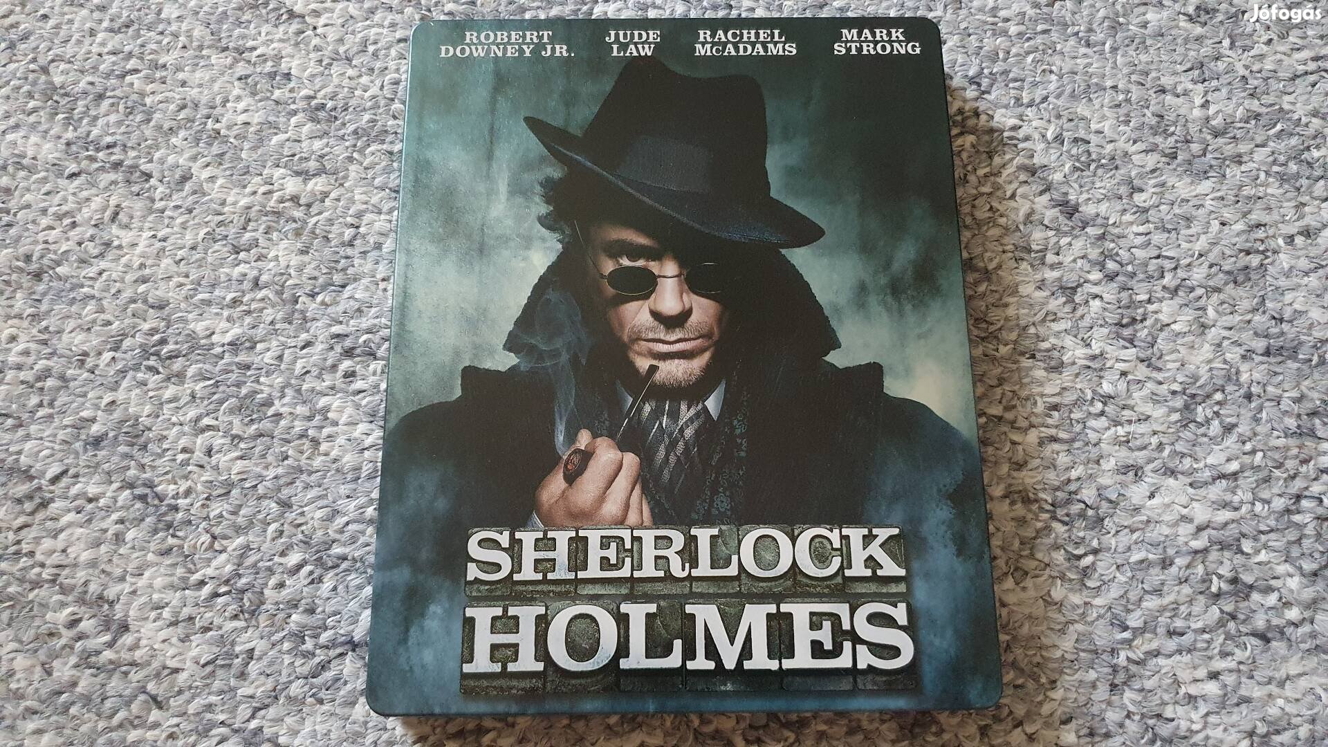 Sherlock Holmes blu-ray steelbook (fémdobozos kiadás, csere is)