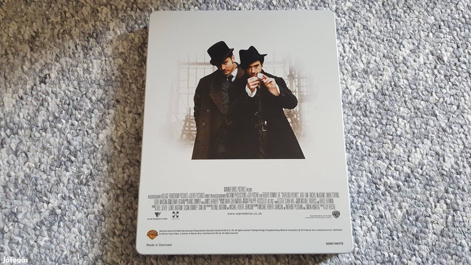 Sherlock Holmes blu-ray steelbook (premium collecton sorozat)