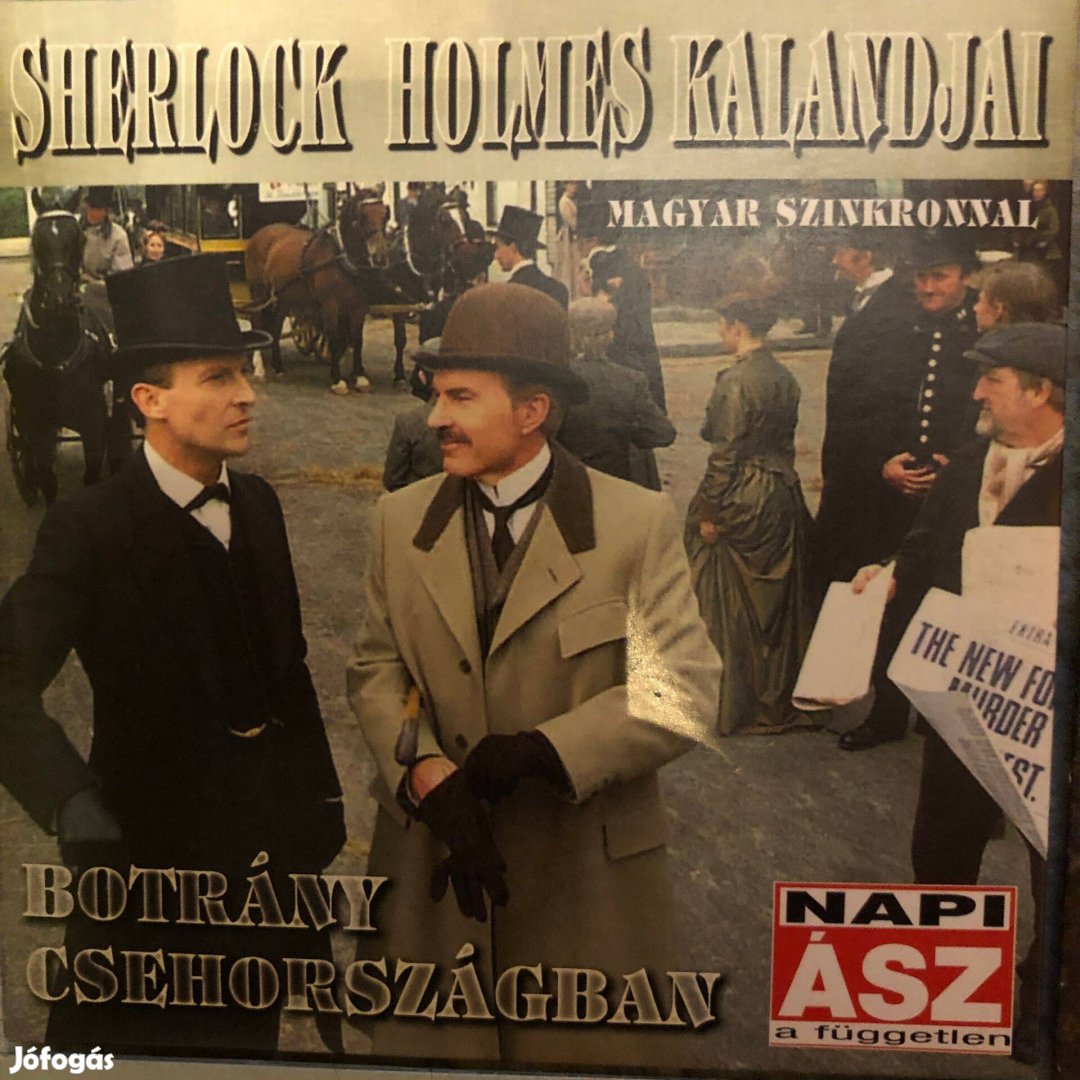 Sherlock Holmes kalandjai Botrány Csehországban (karcmentes) DVD