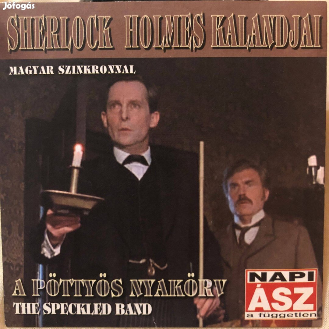Sherlock Holmes kalandjai - A pöttyös nyakörv (karcmentes) DVD