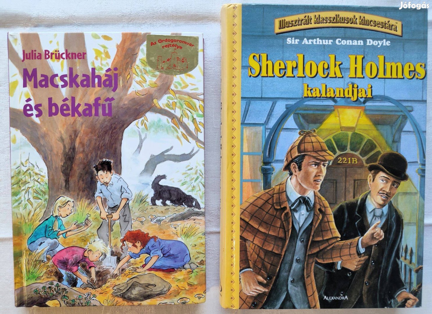 Sherlock Holmes kalandjai + Macskaháj és békafű