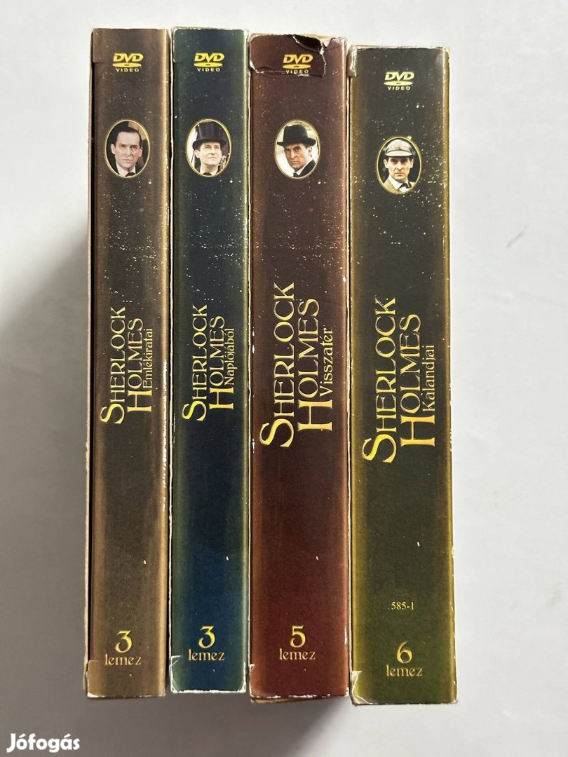 Sherlock Holmes sorozat 17lemezes) dvd