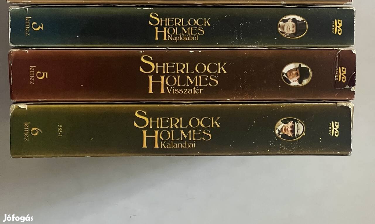 Sherlock Holmes sorozat (digipack 14lemezes) dvd