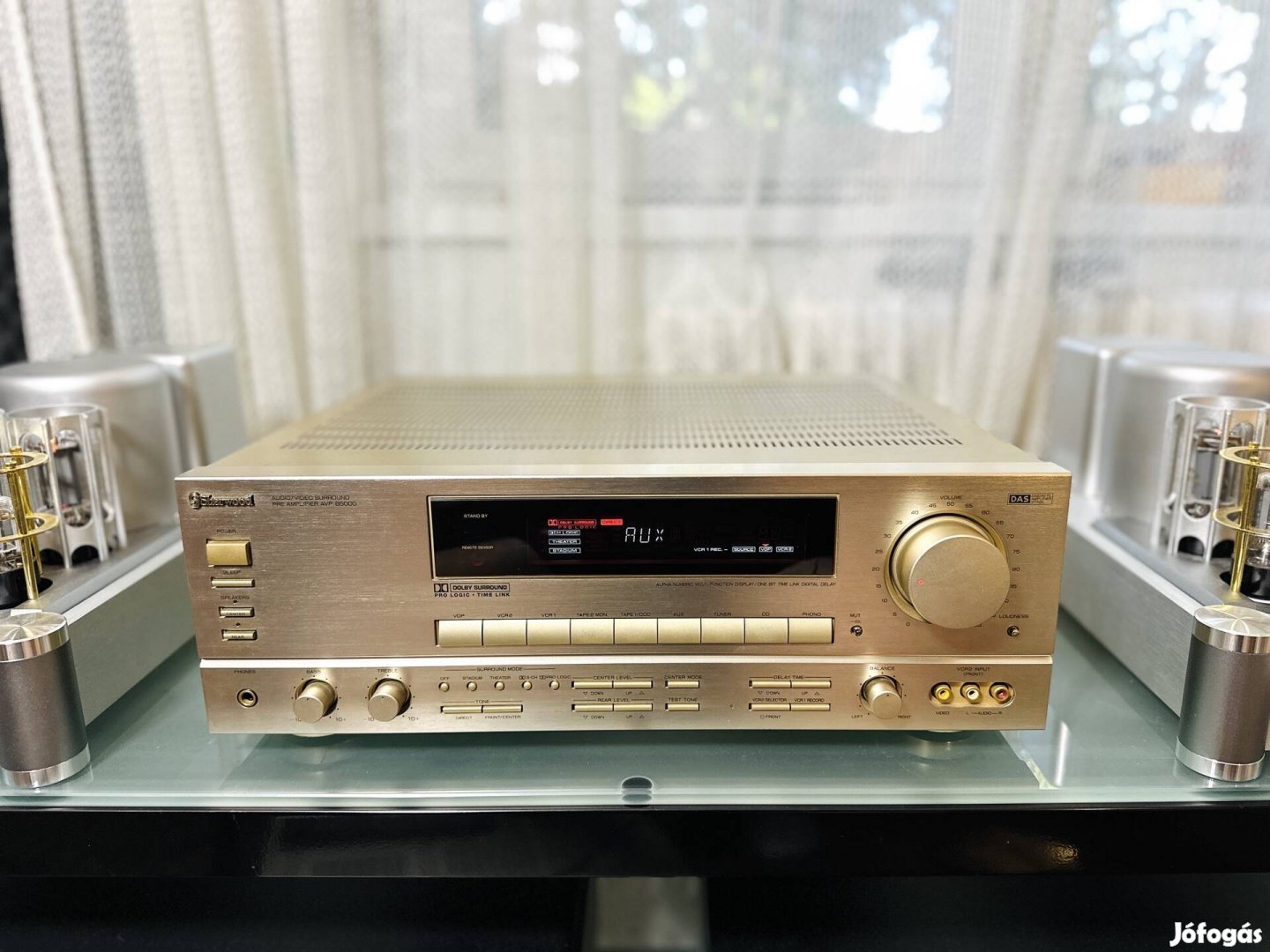 Sherwood AVP 8500G Prémium Pezsgő Előfok és Házimozi Előerősítő Hi-Fi