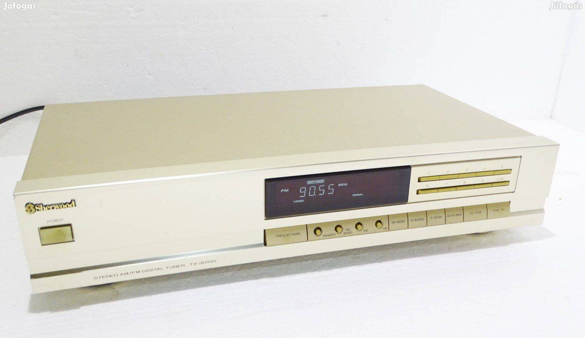 Sherwood TX-3010G Stereo Digital Tuner AM / FM sztereó rádiótuner