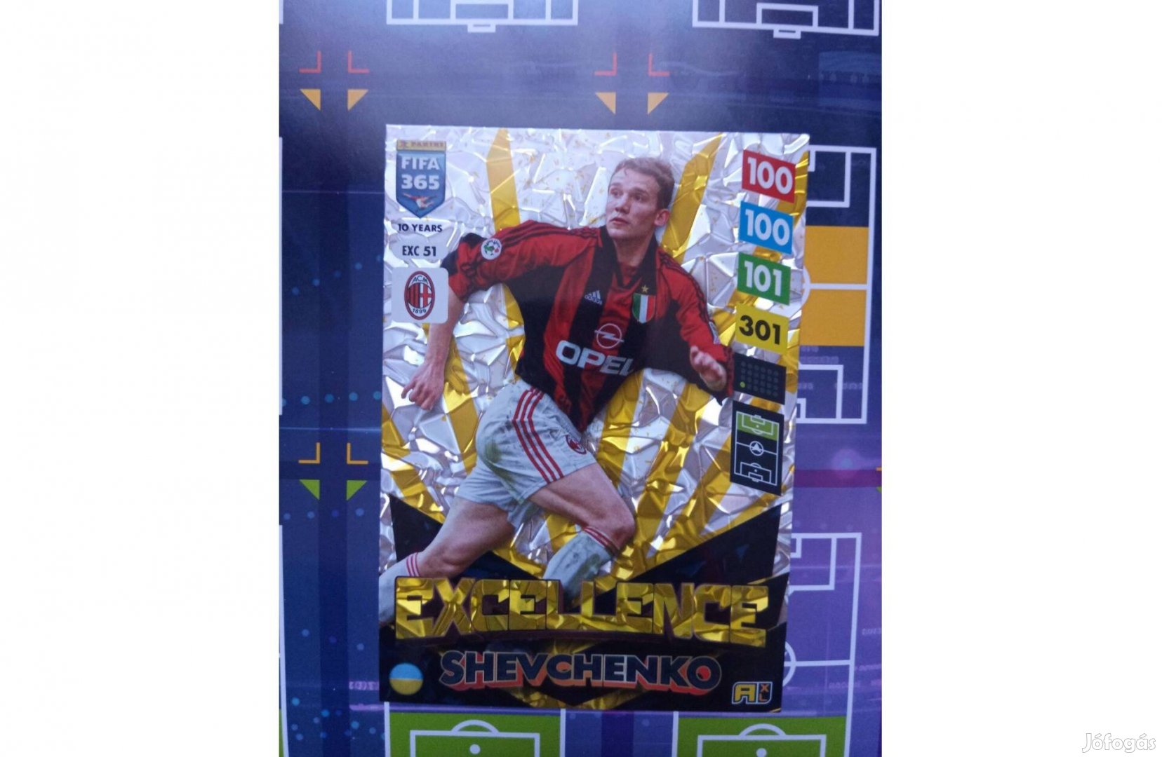 Shevchenko Fifa 365 2025 Excellence XXL Top Master focis kártya
