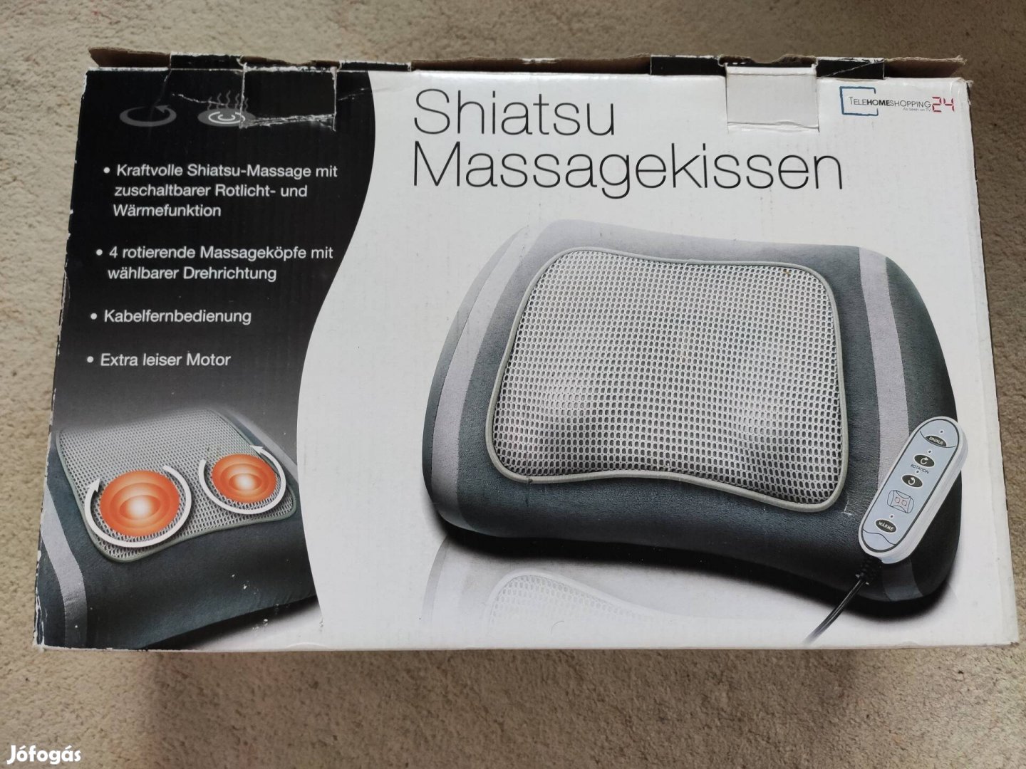 Shiatsu Massagekissen/ Shiatsu masszázspárna