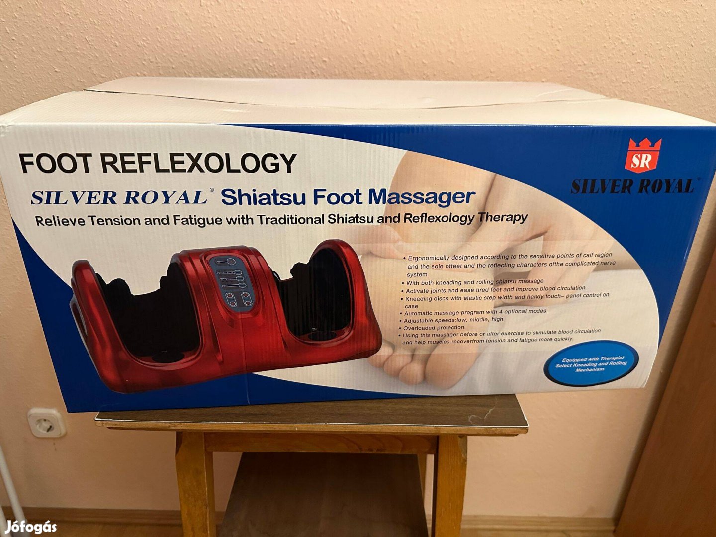 Shiatsu lábmasszirozó eladó