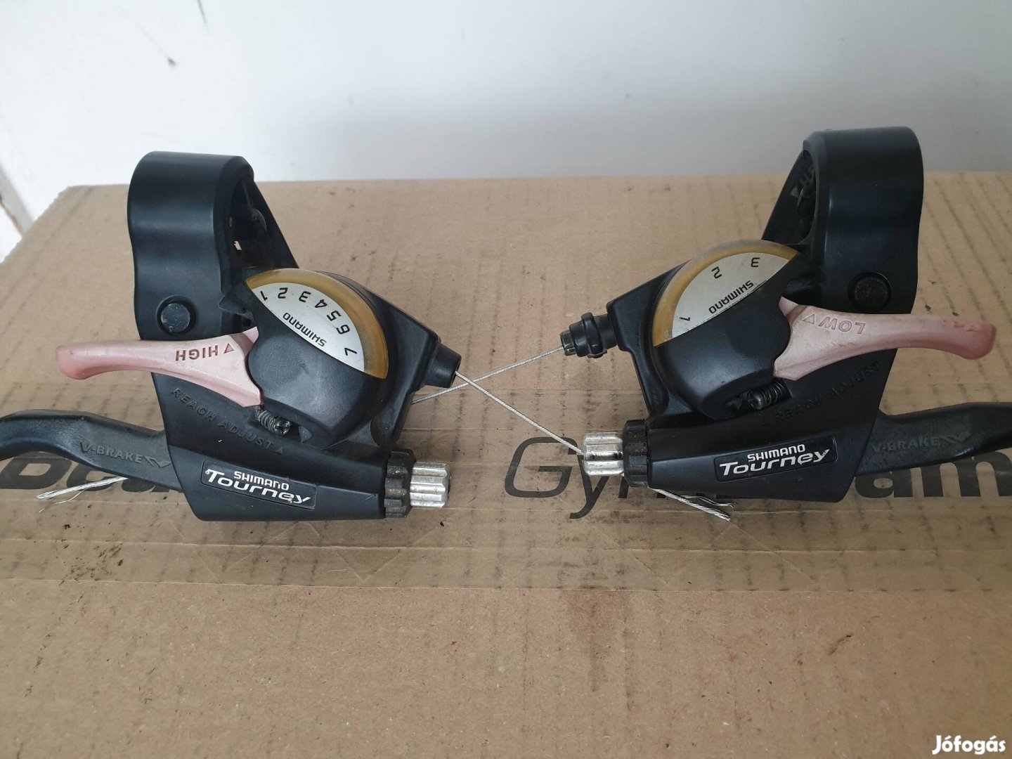 Shimano 3x7 fekvaltokar 