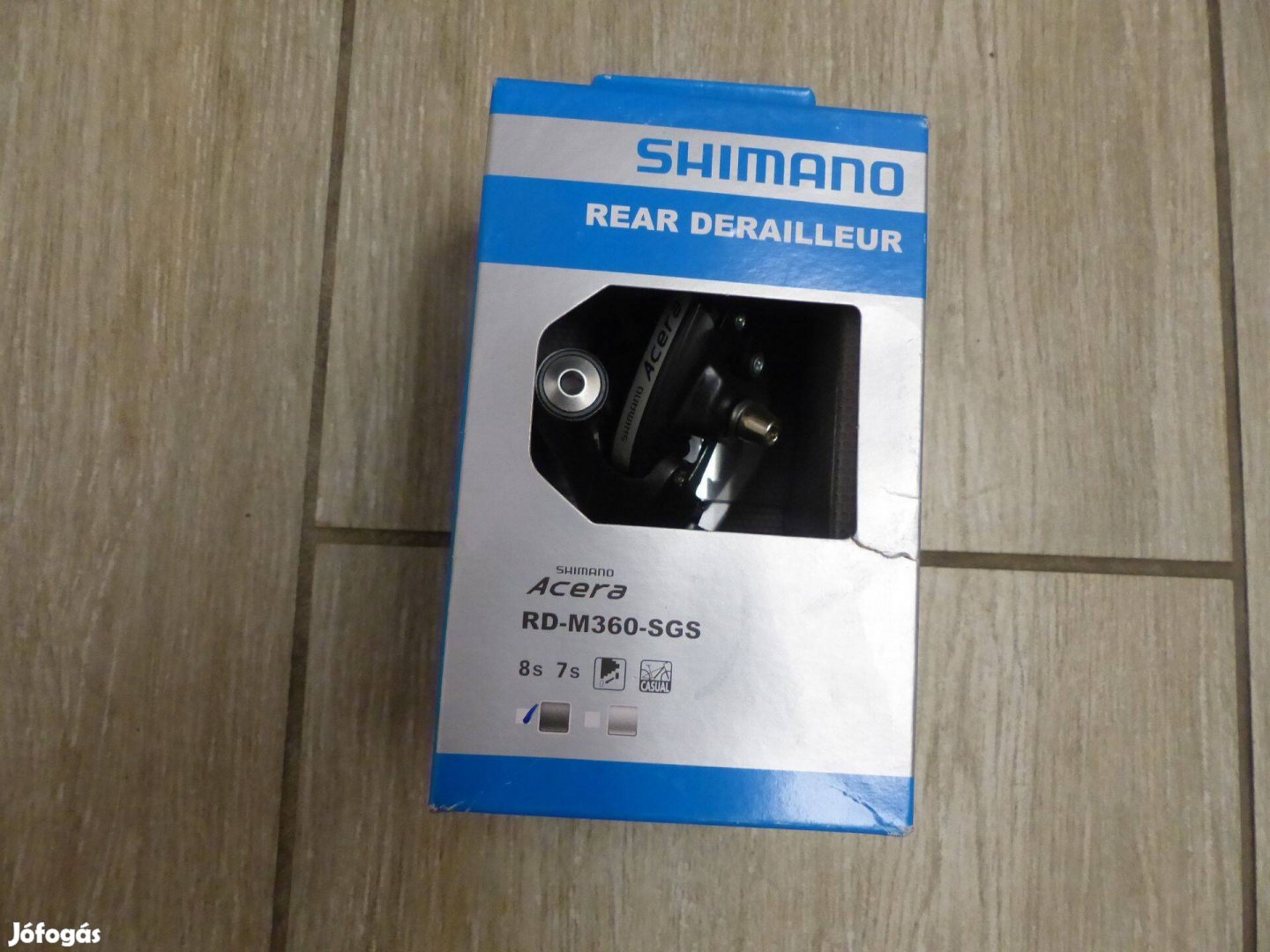 Shimano Acera hátsó váltó,RD-M360,7-8-s,vadi új,dobozos