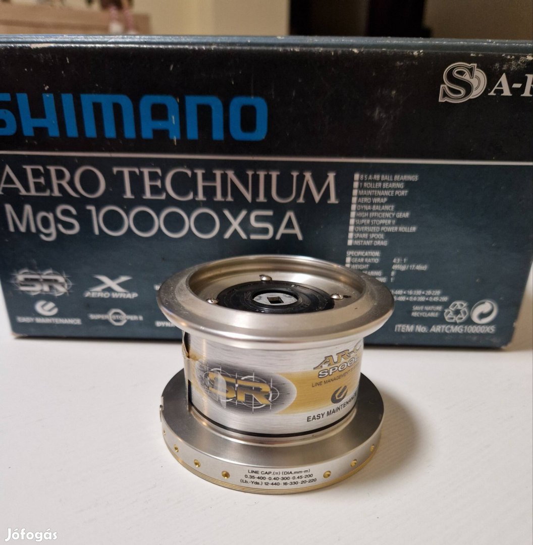 Shimano Aerotechnium MgS Xsa 10000es dob