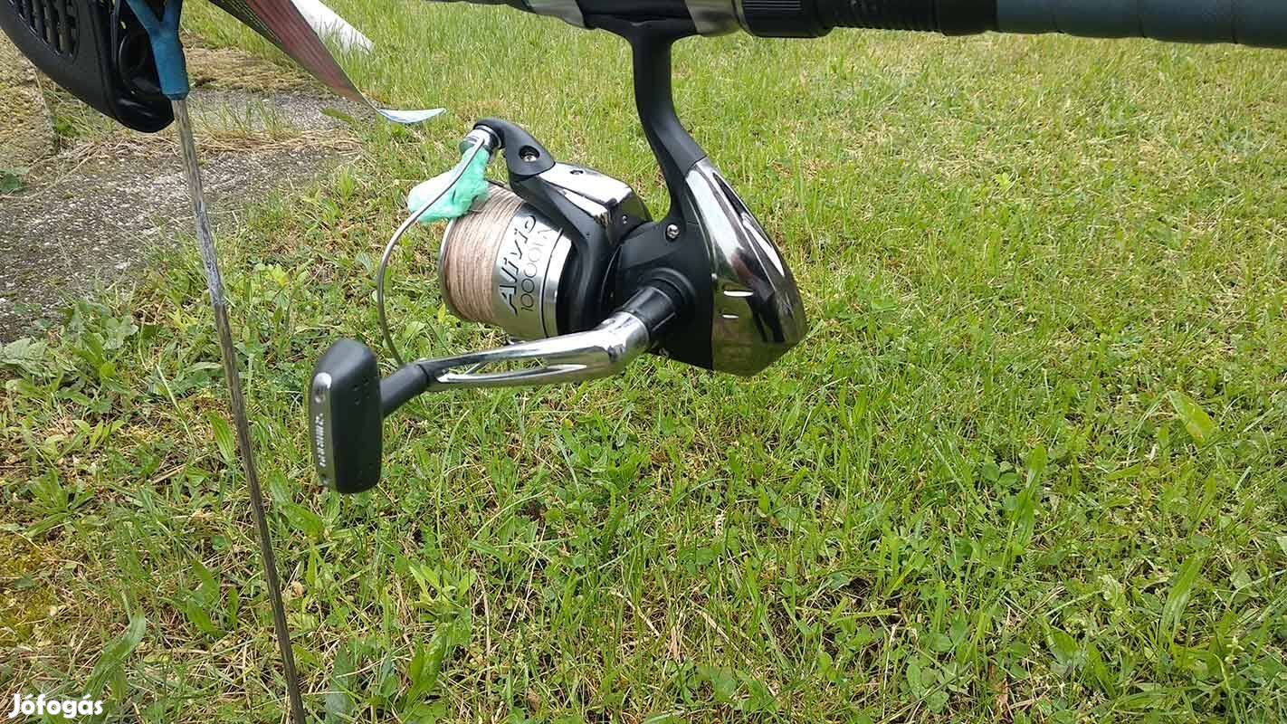 Shimano Alivio 10000Fa nagyhalas harcsázó horgász orsó (0)