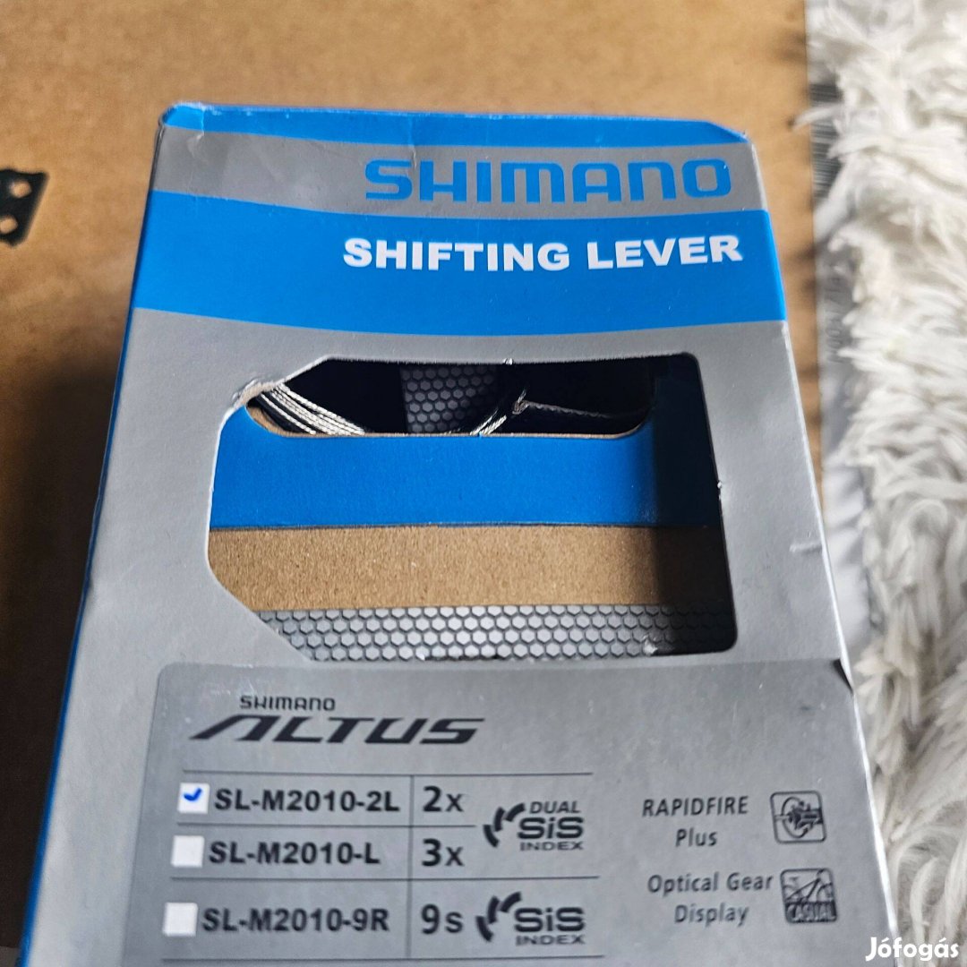 Shimano Altus SL-M2010-2L Rapidfire váltókar új dobozos 2 seb