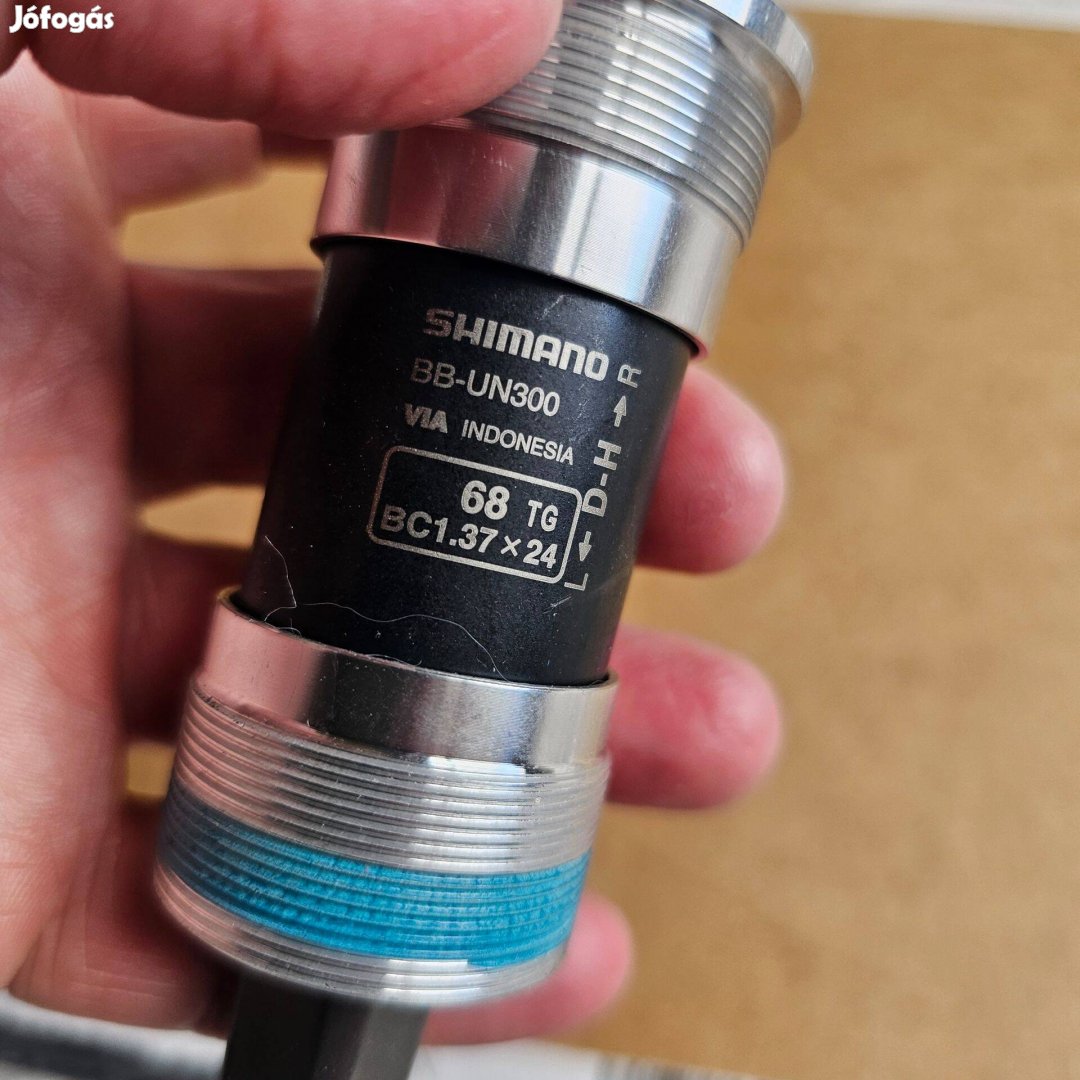 Shimano BB-UN300 BSA 68x110mm négyszög tengely adatok a