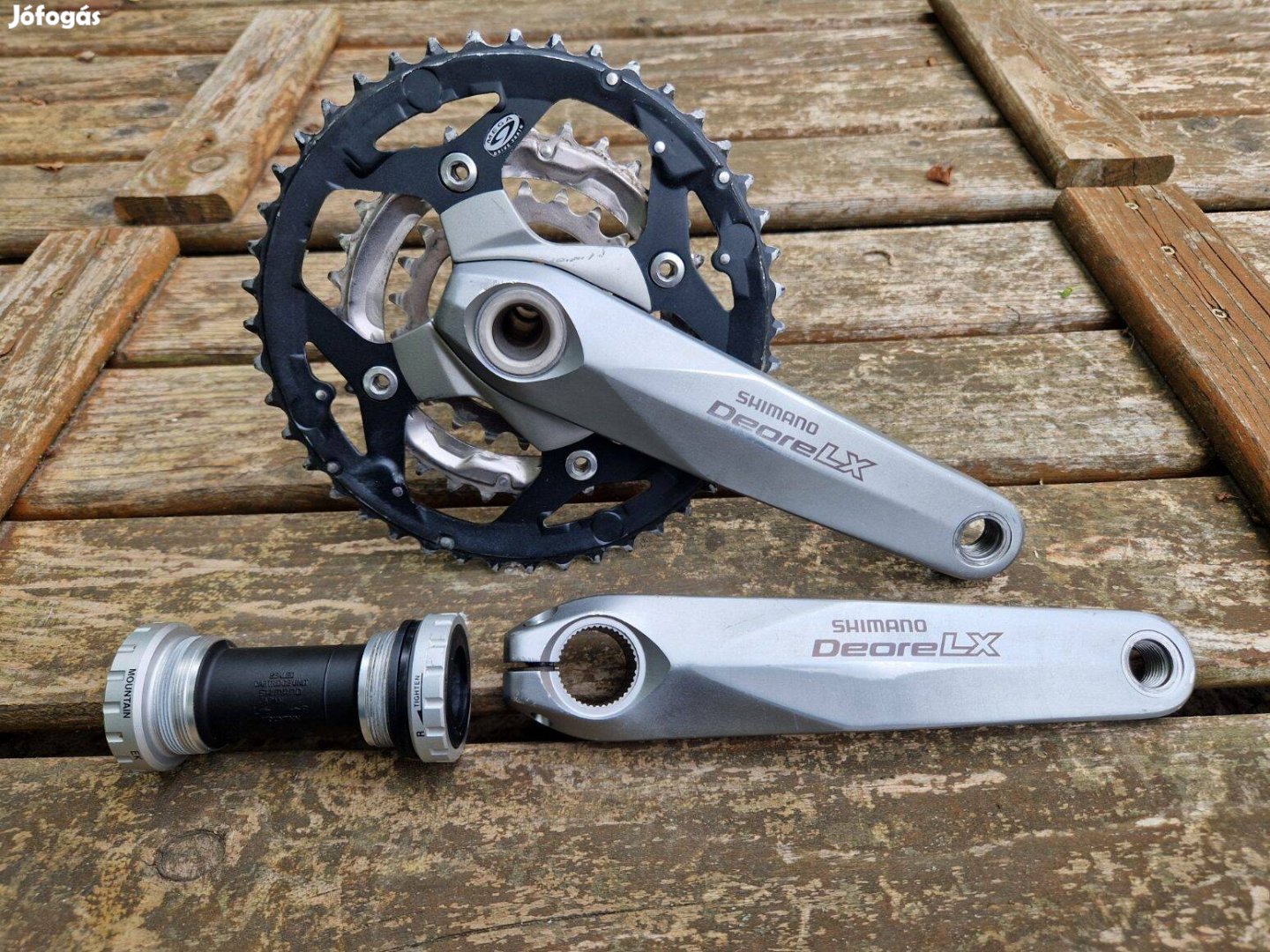 Shimano Deore LX M580 integrált tengelyes hajtómű és középcsapágy