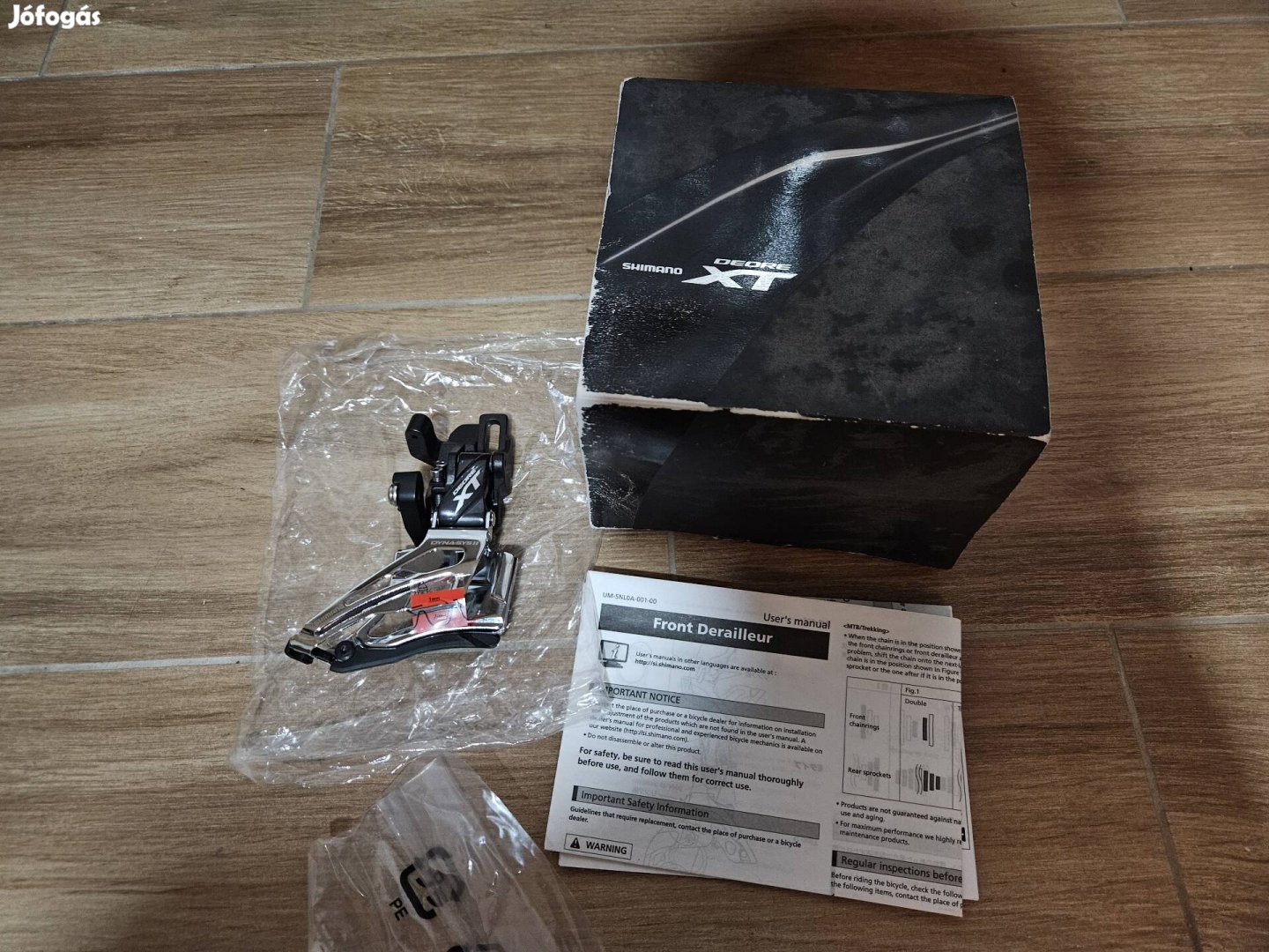 Shimano Deore XT FD-M8025-D első váltó