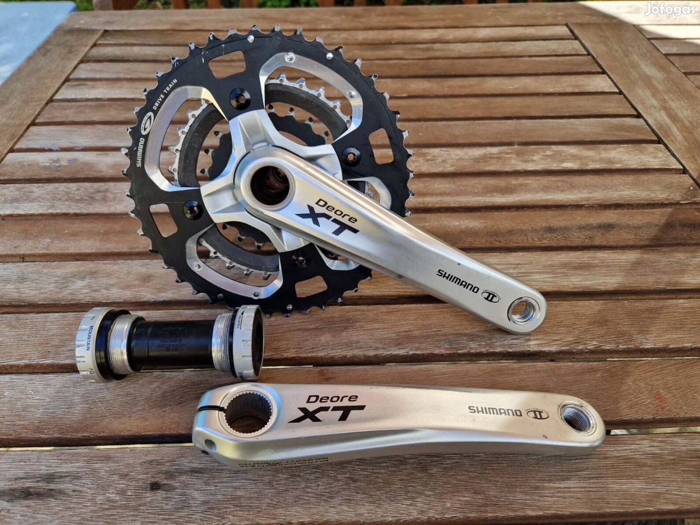 Shimano Deore XT M770 integrált tengelyes hajtómű és középcsapágy