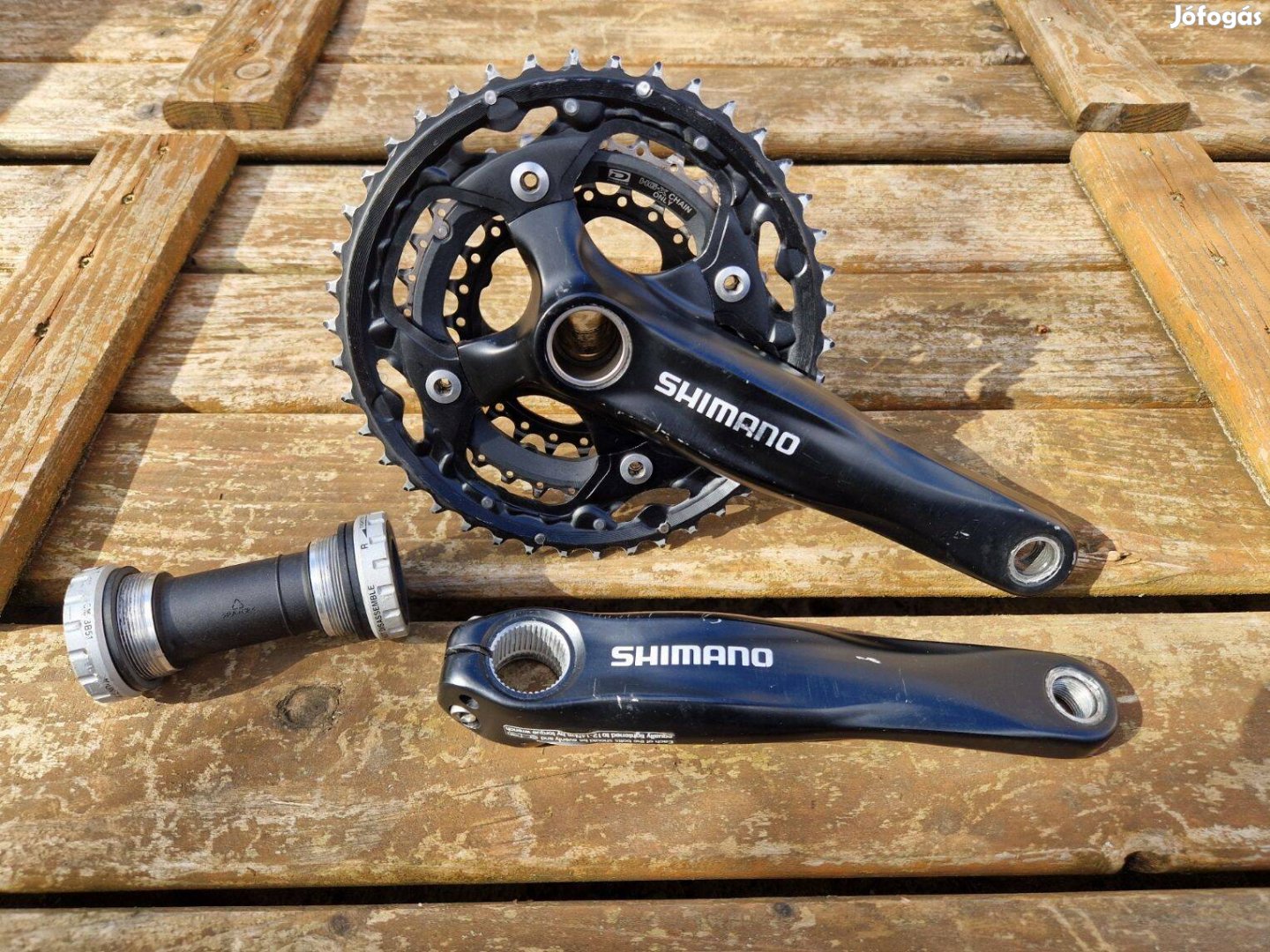 Shimano Deore integrált tengelyes hajtómű és középcsapágy