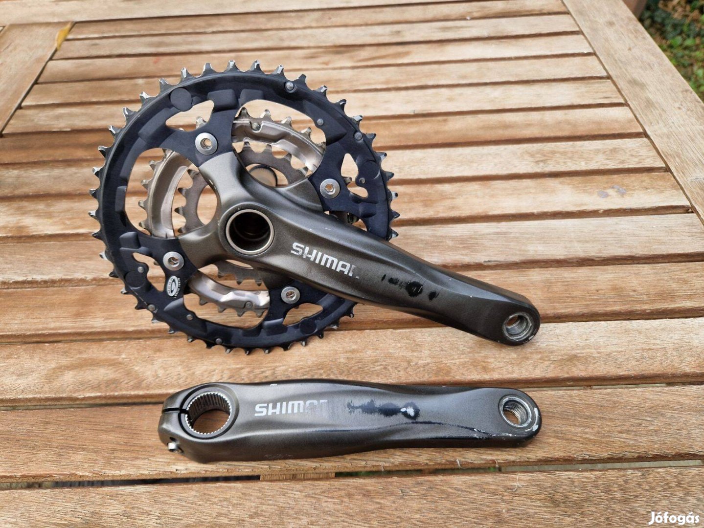 Shimano Deore integrált tengelyes mtb hajtómű