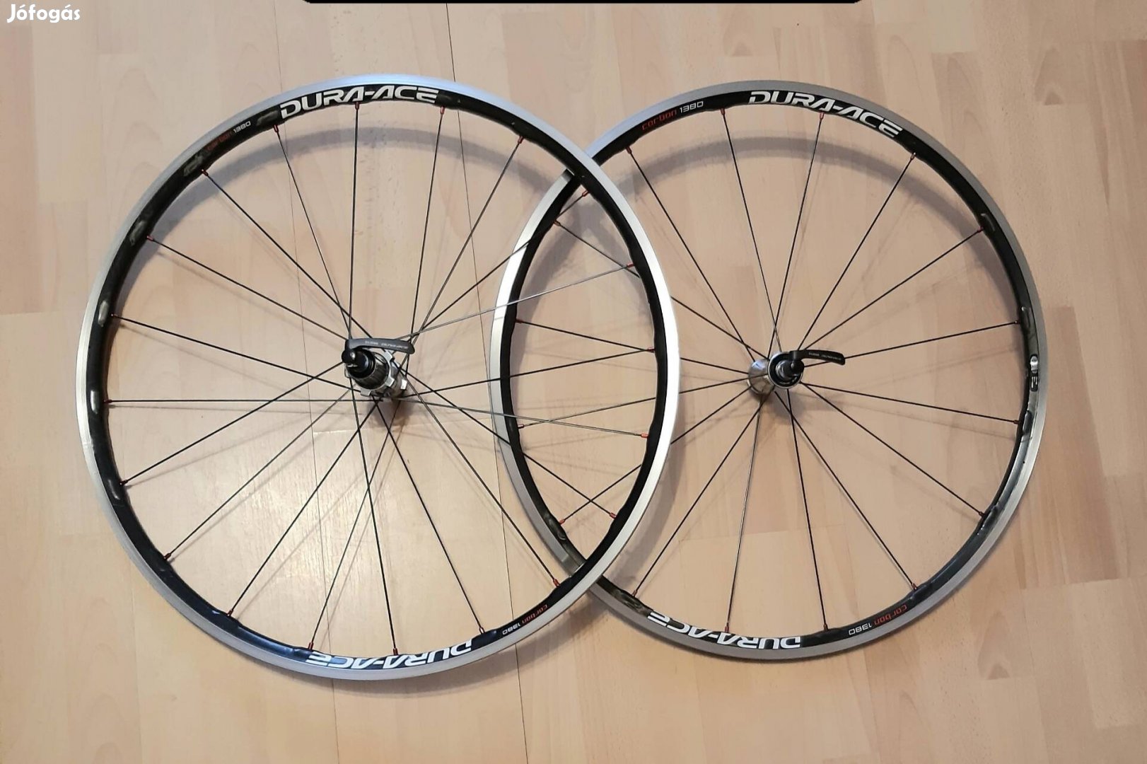 Shimano Dura-Ace WH-9000 C24 CL karbon alu kerékszett, újszerű!