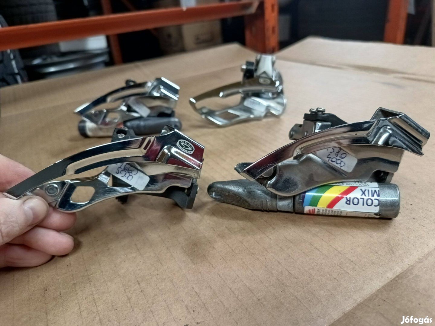 Shimano LX SLX első váltó 3x9