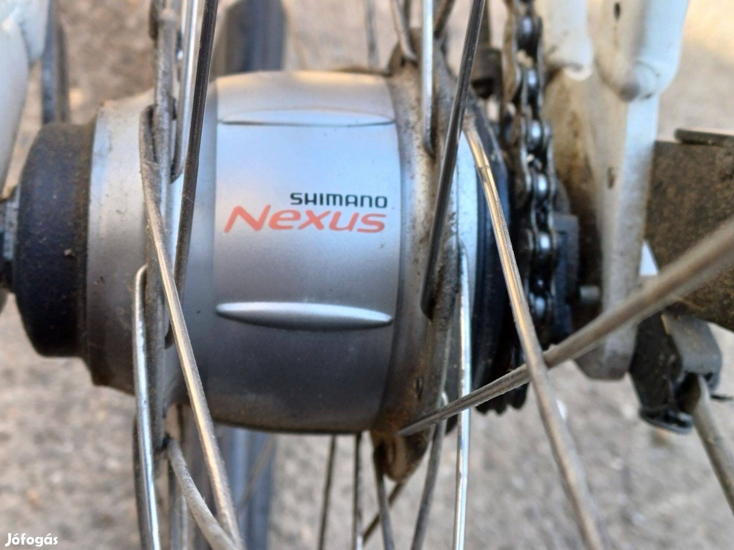 Shimano Nexus 8 Gangos agyváltó komplett hátsó kerékkel 28colos