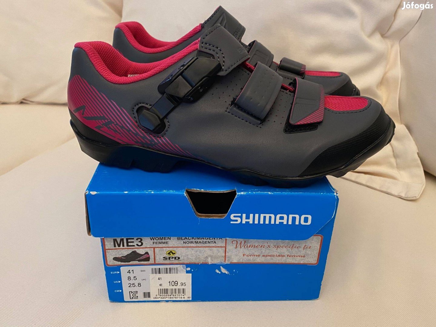 Shimano SH ME 3 Kerékpáros Cipő Új 41 Méret Spd Rendszer