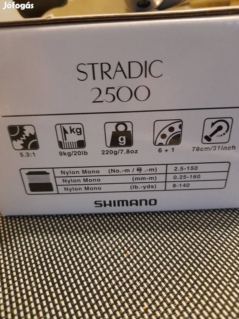 Shimano Stradic 2500 petgető orsó