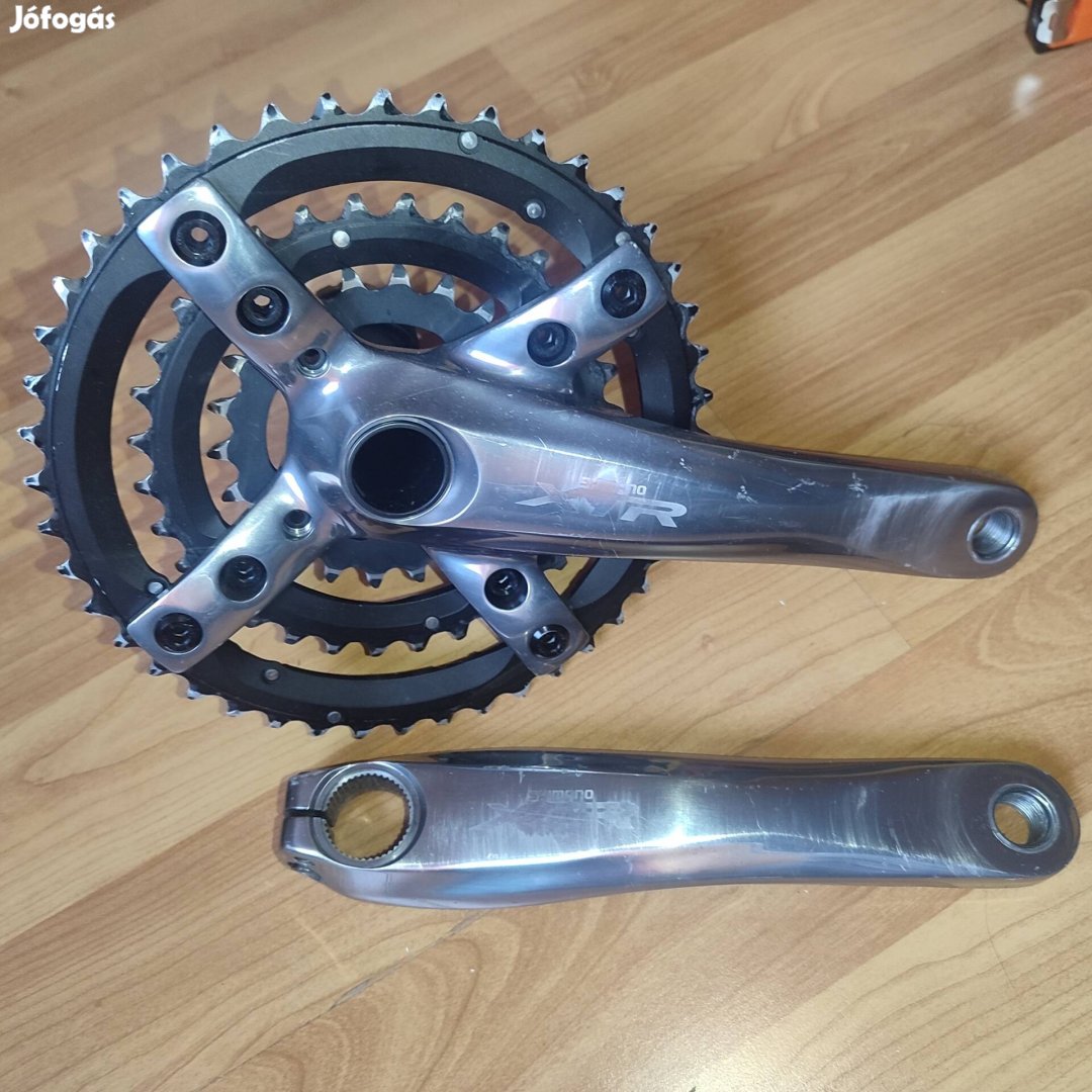 Shimano XTR integrált hajtómű középcsapággyal