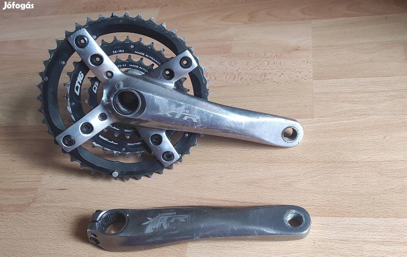 Shimano XTR integrált hajtómű középcsapággyal (FC-M960) 