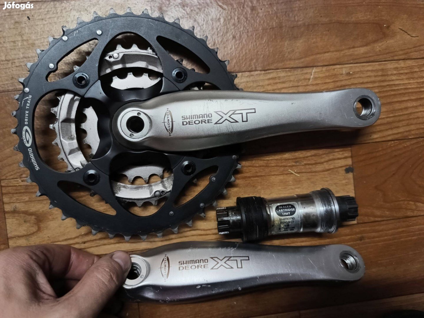 Shimano XT hajtómű 3x9