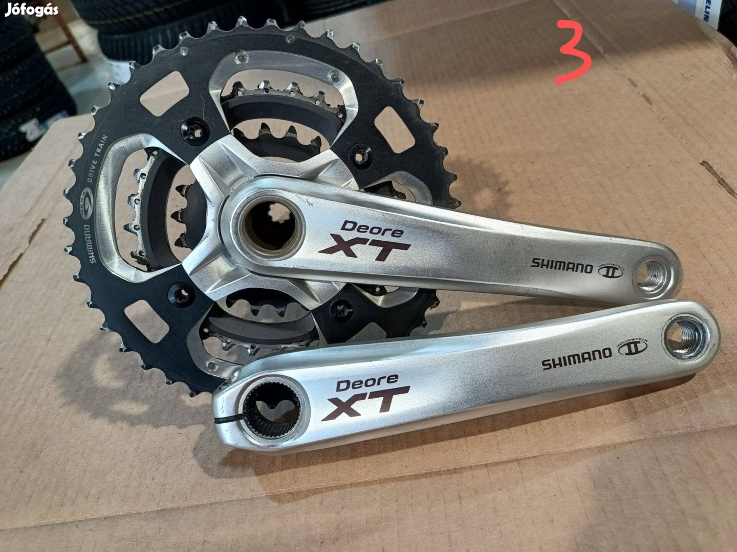 Shimano XT integrált hajtómű 3x9