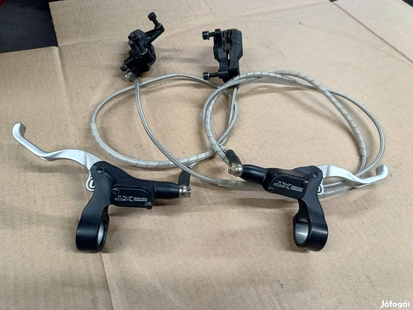 Shimano XT tárcsafék 4 dugattyús