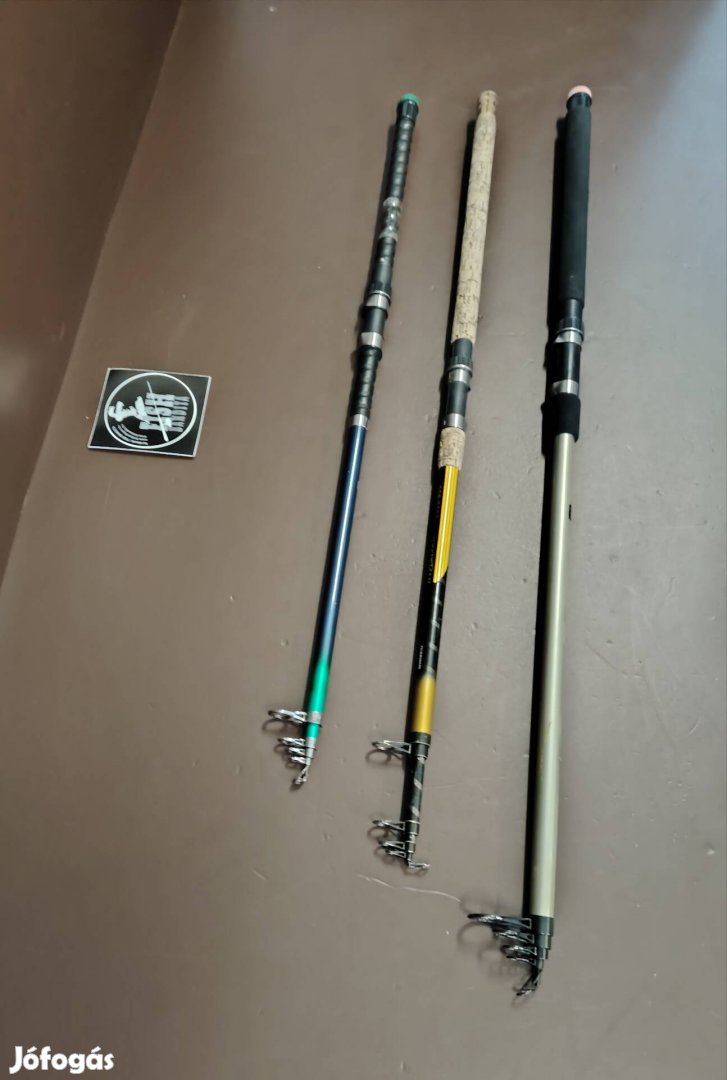 Shimano, Spro, Silstar Teleszkópos Pontyozó Botok Fish